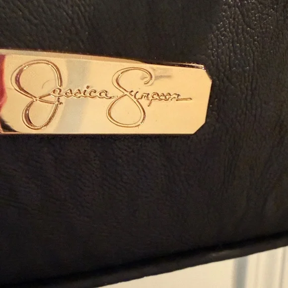 Jessica Simpson Black Textured Backpack - Picture 2 of 12
